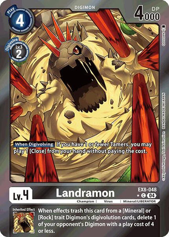 Landramon [EX8-048] (Limited Foil) [Chain of Liberation] - Destination Retro