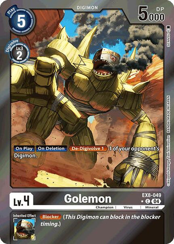Golemon [EX8-049] (Limited Foil) [Chain of Liberation] - Destination Retro