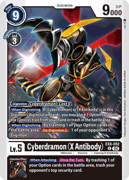 Cyberdramon (X Antibody) [EX8-052] [Chain of Liberation] - Destination Retro