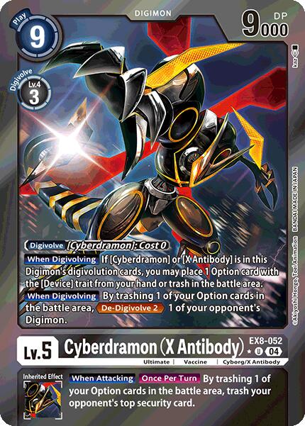 Cyberdramon [EX8-052] (X Antibody) (Limited Foil) [Chain of Liberation] - Destination Retro