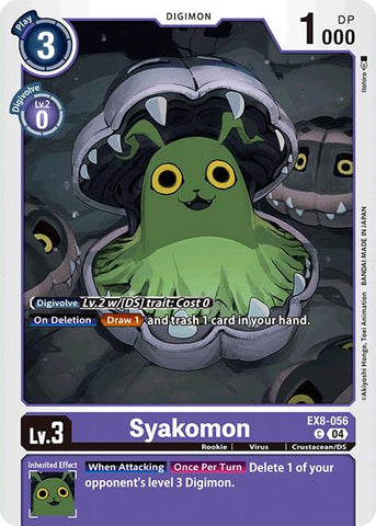 Syakomon [EX8-056] [Chain of Liberation] - Destination Retro