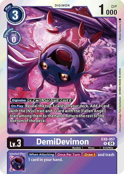DemiDevimon [EX8-057] [Chain of Liberation] - Destination Retro