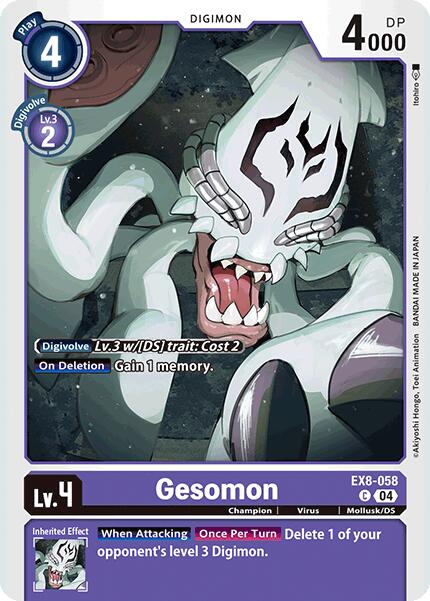 Gesomon [EX8-058] [Chain of Liberation] - Destination Retro