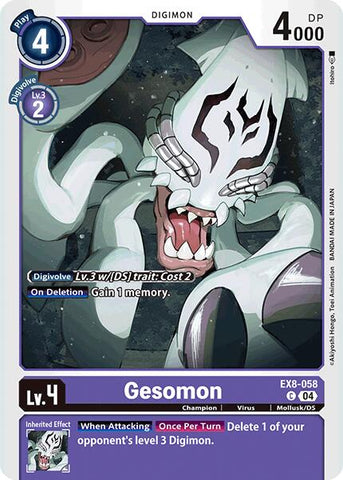 Gesomon [EX8-058] [Chain of Liberation] - Destination Retro