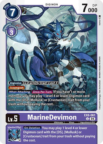 MarineDevimon [EX8-061] [Chain of Liberation] - Destination Retro