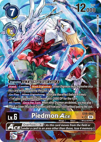 Piedmon ACE [EX8-062] (Alternate Art) [Chain of Liberation] - Destination Retro