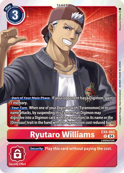 Ryutaro Williams [EX8-065] [Chain of Liberation] - Destination Retro