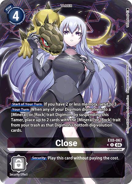 Close [EX8-067] (Alternate Art) [Chain of Liberation] - Destination Retro