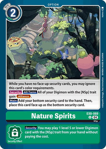 Nature Spirits [EX8-069] [Chain of Liberation] - Destination Retro