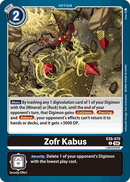 Zofr Kabus [EX8-070] [Chain of Liberation] - Destination Retro