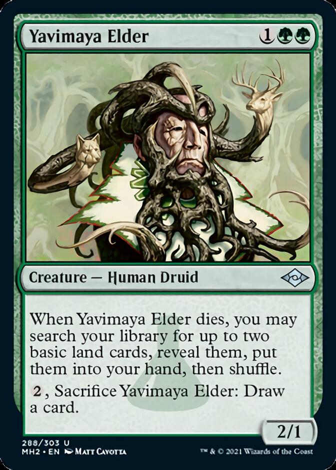 Yavimaya Elder (Foil Etched) [Modern Horizons 2] - Destination Retro