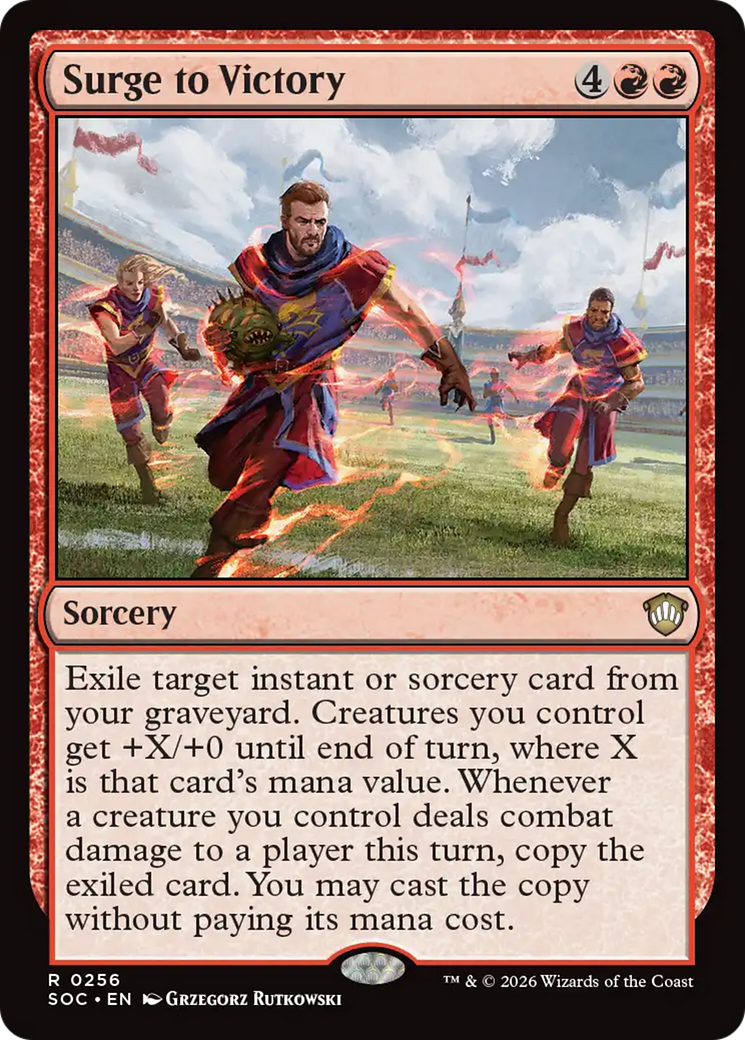 Surge to Victory [Secrets of Strixhaven Commander] - Destination Retro