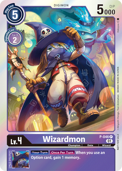 Wizardmon [P-046] [Promotional Cards] - Destination Retro