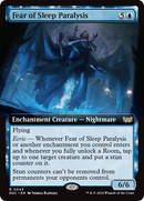 Fear of Sleep Paralysis (Extended Art) [Duskmourn: House of Horror Commander] - Destination Retro