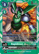 Rapidmon ACE [BT19-050] [Release Special Booster Ver.2.5] - Destination Retro