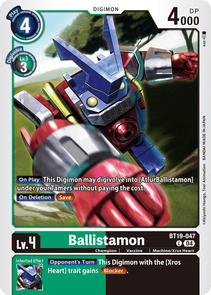 Ballistamon [BT19-047] [Release Special Booster Ver.2.5] - Destination Retro