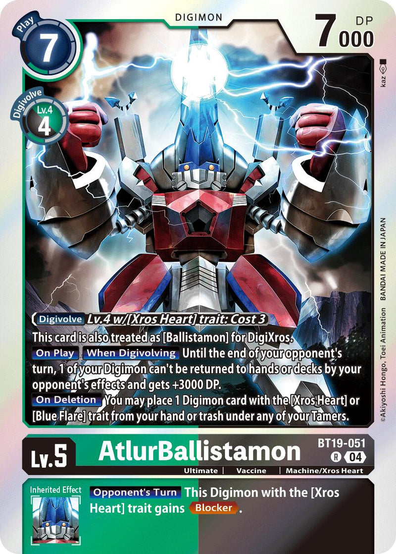 AtlurBallistamon [BT19-051] [Release Special Booster Ver.2.5] - Destination Retro