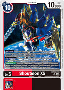 Shoutmon X5 [BT19-013] [Release Special Booster Ver.2.5] - Destination Retro