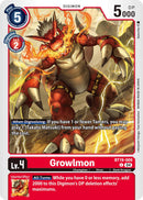 Growlmon [BT19-009] [Release Special Booster Ver.2.5] - Destination Retro
