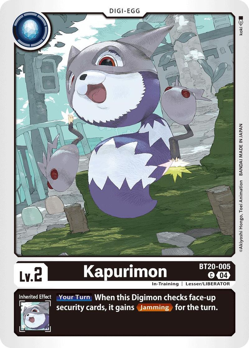 Kapurimon [BT20-005] [Release Special Booster Ver.2.5] - Destination Retro