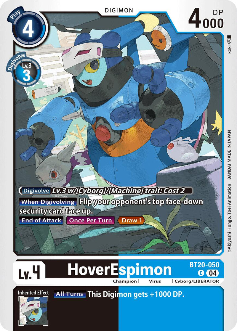 HoverEspimon [BT20-050] [Release Special Booster Ver.2.5] - Destination Retro