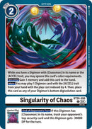 Singularity of Chaos [BT20-099] [Release Special Booster Ver.2.5] - Destination Retro