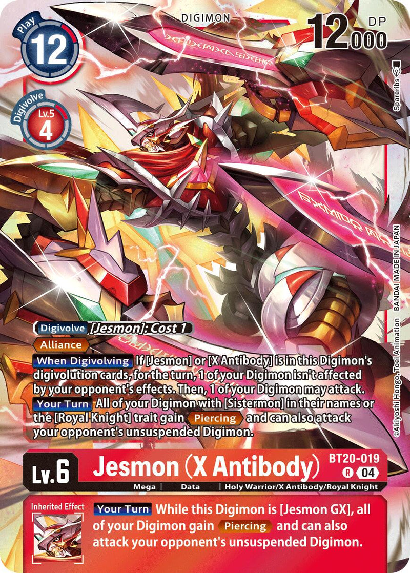Jesmon [BT20-019] (X Antibody) [Release Special Booster Ver.2.5] - Destination Retro