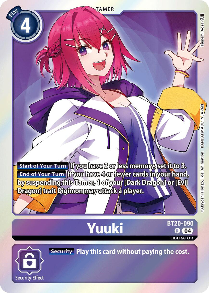 Yuuki [BT20-090] [Release Special Booster Ver.2.5] - Destination Retro