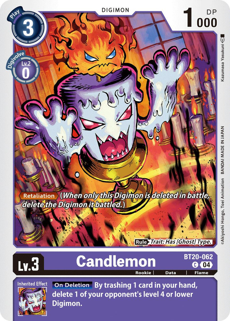 Candlemon [BT20-062] - BT20-062 [Release Special Booster Ver.2.5] - Destination Retro