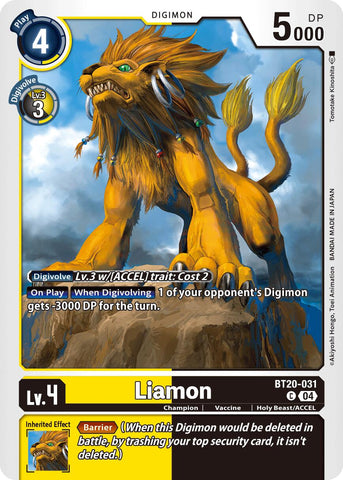 Liamon [BT20-031] [Release Special Booster Ver.2.5] - Destination Retro