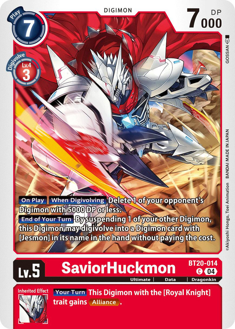 SaviorHuckmon [BT20-014] [Release Special Booster Ver.2.5] - Destination Retro