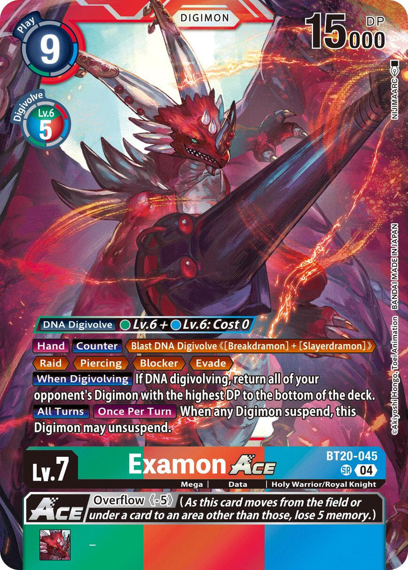 Examon ACE [BT20-045] [Release Special Booster Ver.2.5] - Destination Retro