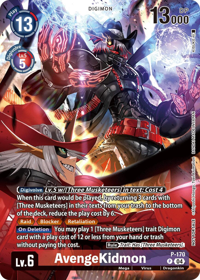 AvengeKidmon [P-170] (Update Pack 2025) [Release Special Booster Ver.2.5] - Destination Retro
