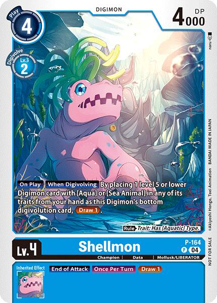 Shellmon [P-164] (Store Tournament 2025 Vo.1 Participation Pack) [Promotional Cards] - Destination Retro