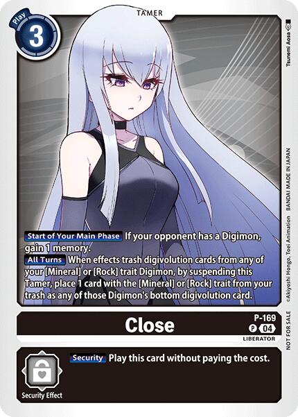 Close [P-169] (Store Tournament 2025 Vo.1 Participation Pack) [Promotional Cards] - Destination Retro