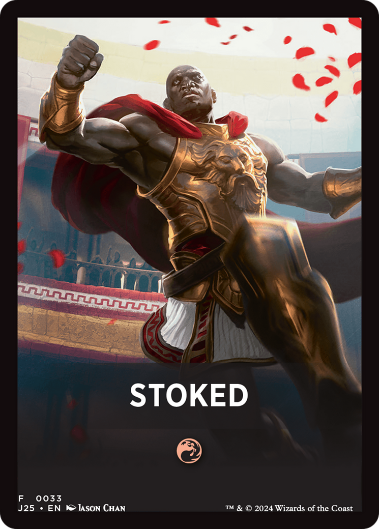 Stoked Theme Card [Foundations Jumpstart Front Cards] - Destination Retro