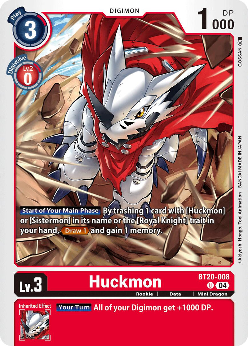 Huckmon [BT20-008] [Release Special Booster Ver.2.5] - Destination Retro
