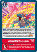 Unleash the Dragon Gene [BT20-093] [Release Special Booster Ver.2.5] - Destination Retro