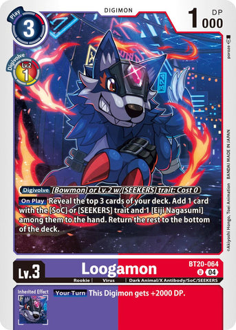 Loogamon [BT20-064] [Release Special Booster Ver.2.5] - Destination Retro