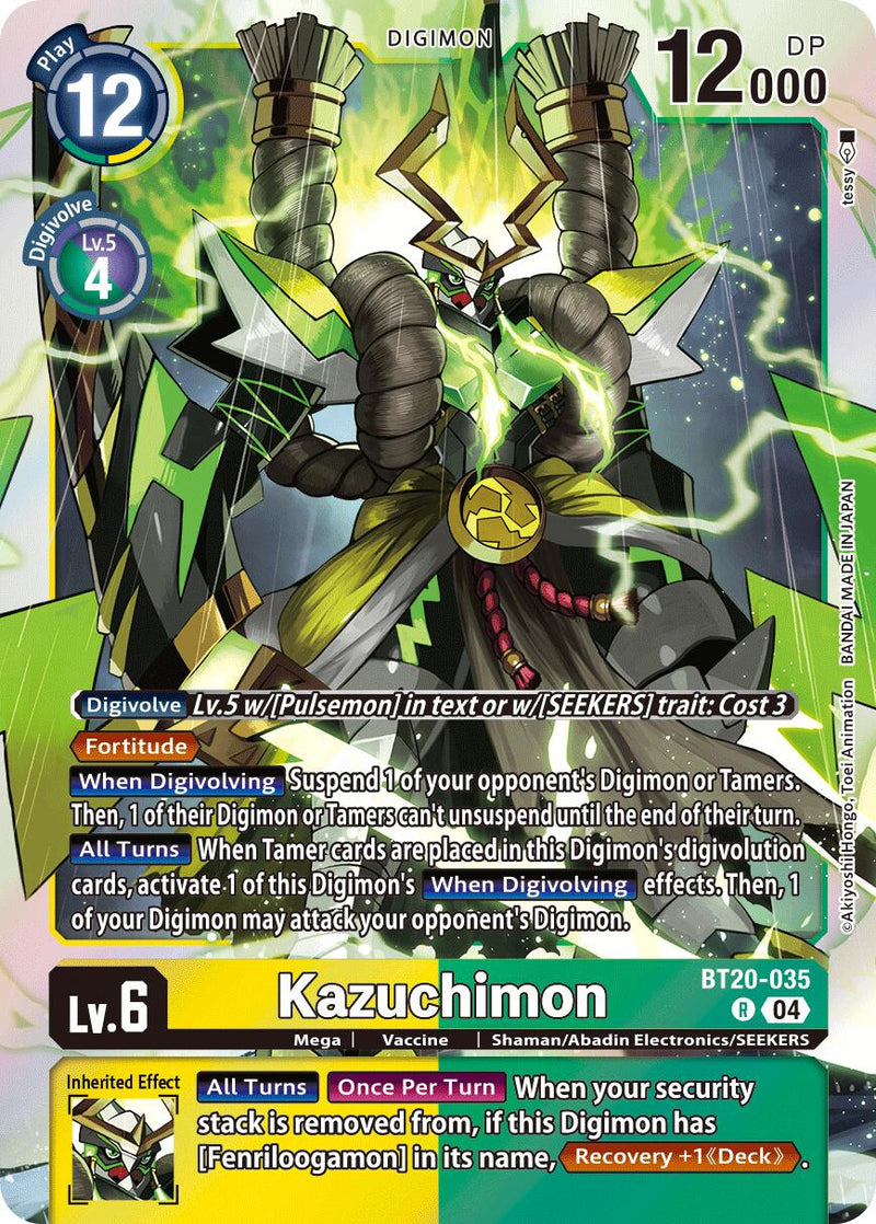 Kazuchimon [BT20-035] [Release Special Booster Ver.2.5] - Destination Retro