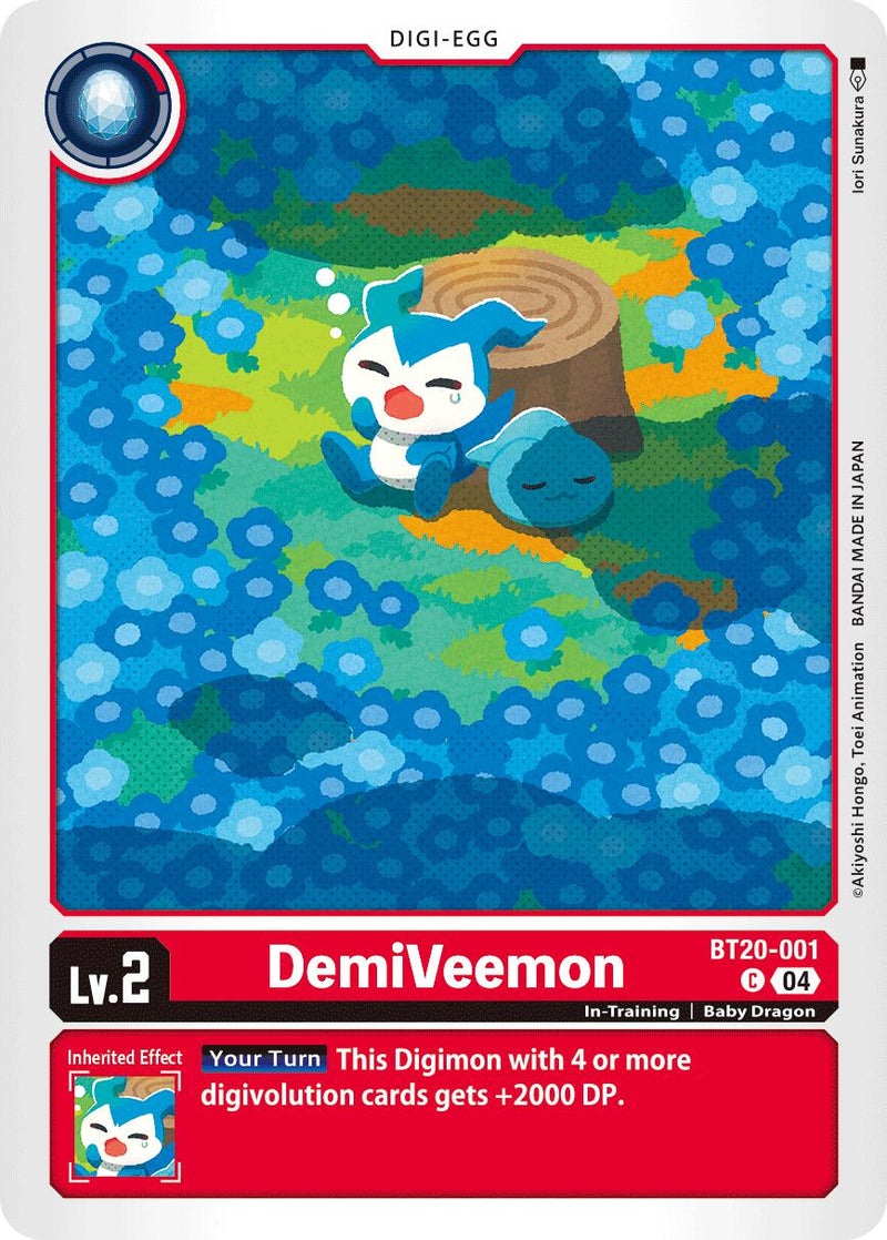 DemiVeemon [BT20-001] [Release Special Booster Ver.2.5] - Destination Retro