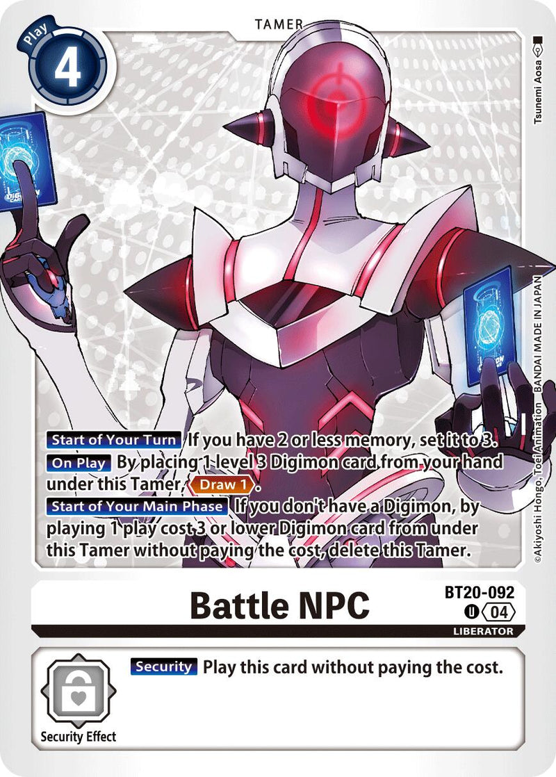 Battle NPC [BT20-092] [Release Special Booster Ver.2.5] - Destination Retro