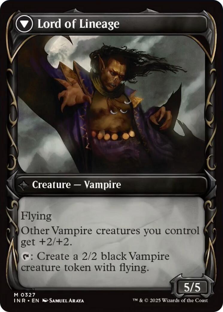 Bloodline Keeper // Lord of Lineage (Showcase) [Innistrad Remastered] - Destination Retro