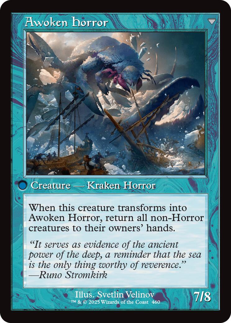 Thing in the Ice // Awoken Horror (Retro Frame) [Innistrad Remastered] - Destination Retro