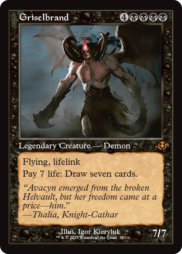 Griselbrand (Retro Frame) [Innistrad Remastered] - Destination Retro