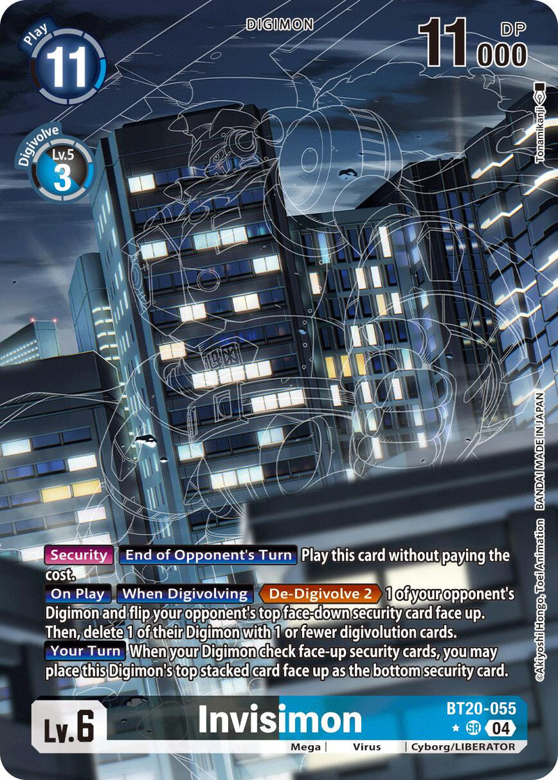 Invisimon [BT20-055] (Alternate Art) [Release Special Booster Ver.2.5] - Destination Retro