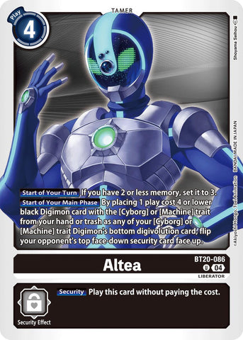 Altea [BT20-086] [Release Special Booster Ver.2.5] - Destination Retro