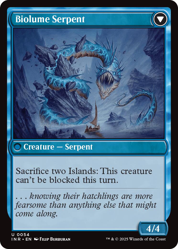 Biolume Egg // Biolume Serpent [Innistrad Remastered] - Destination Retro