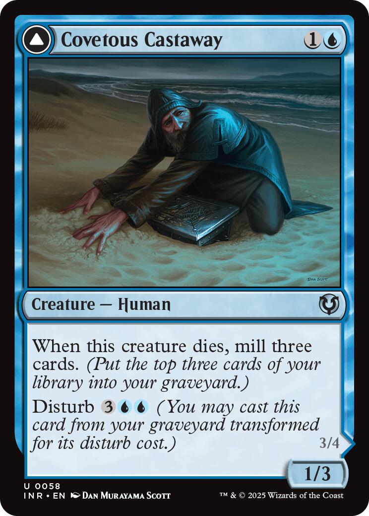 Covetous Castaway // Ghostly Castigator [Innistrad Remastered] - Destination Retro