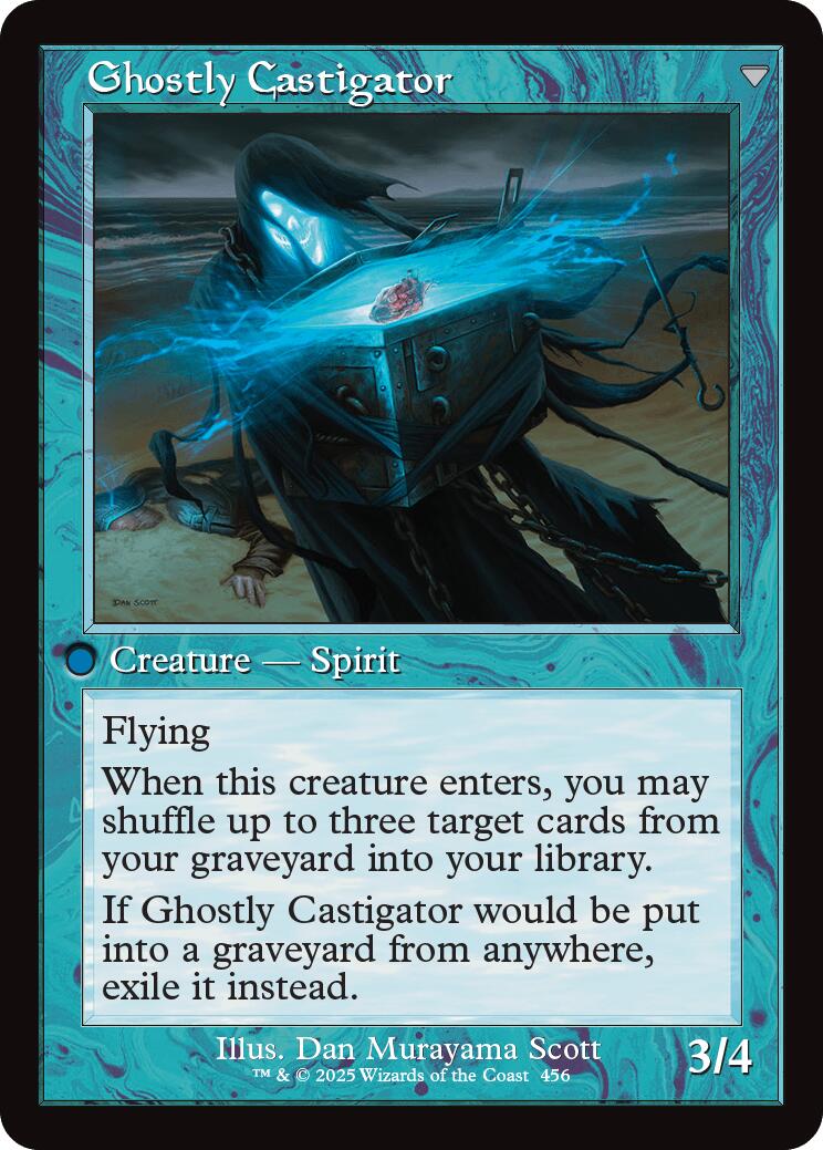 Covetous Castaway // Ghostly Castigator (Retro Frame) [Innistrad Remastered] - Destination Retro
